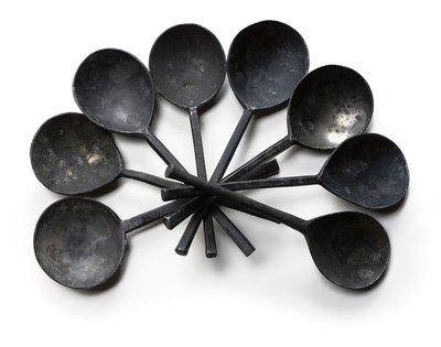 Collection of Spoons, Most 18th Century by School Dutch