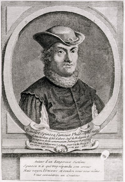 Portrait of Baruch or Benedict Spinoza, Dutch Philosopher by School Dutch