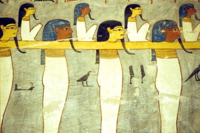 Gods of the Underworld Tethered to Hathor by School Egyptian