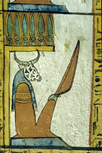 Cow-Headed God of the Underworld by School Egyptian