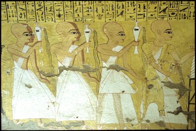 Priests Pouring Libations for Inherkhau by School Egyptian