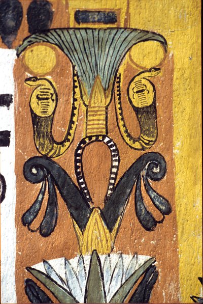 Wall Painting, Tomb of Sennedjem by School Egyptian