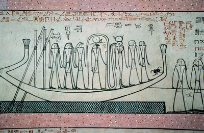 Luxor, Thebes: Left bank of the Nile: Valley of the Kings, tomb of Thutmosis III by School Egyptian
