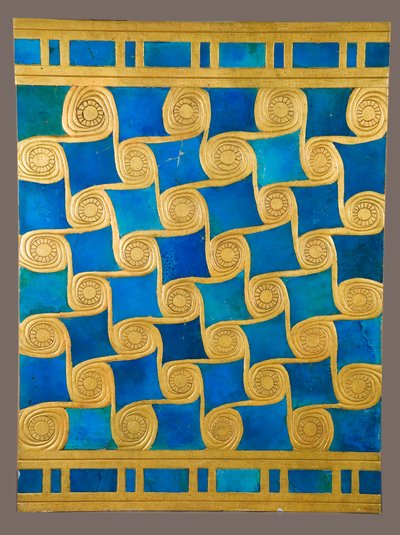 Reconstruction of Wall Decoration from the Temple of Amun at Malqata by School Egyptian