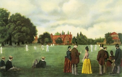 Big Side Cricket, Rugby School, England, from 