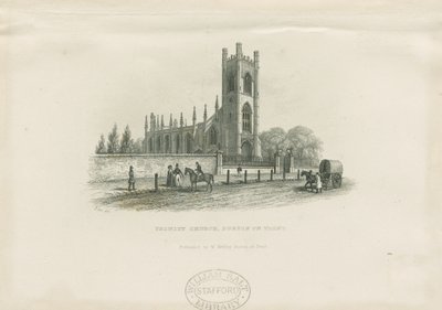 Burton-upon-Trent - Holy Trinity Church by School English