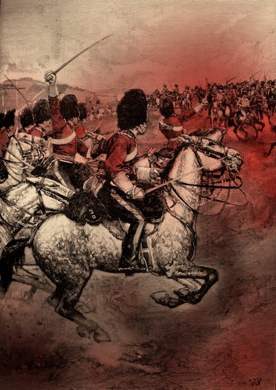 Charge of the Heavy Brigade, Crimean War, from 