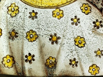 Conserved section from the Great East Window at York Minster: 