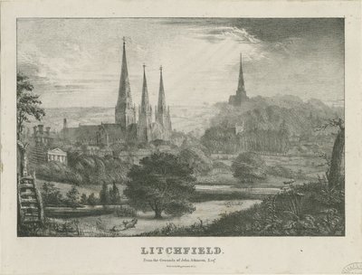 Lichfield - North West View by School English