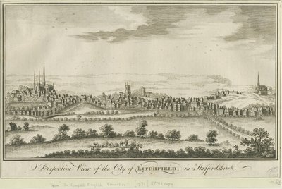 Lichfield - South West View by School English