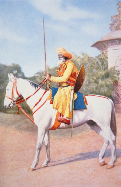Maratha Horse Warrior of India by School English