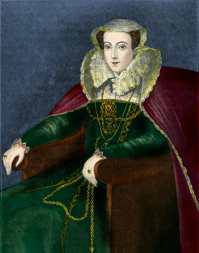 Mary, Queen of Scots, illustration from 