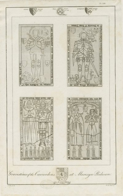 Mavesyn Ridware - Gravestones of the Carwardens by School English