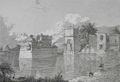 Palace of Ranee Bheem and Pudmundi in Cheetore (Chitor, Udaipur State) by School English