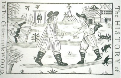 The History of the Two Children in the Wood, from a collection of chapbooks on esoterica, c14th-c17th by School English
