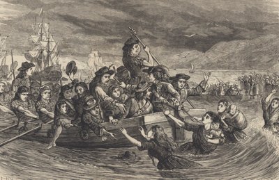 The Wild Geese – Jacobite Irish soldiers leave Limerick for France in 1691 by School English