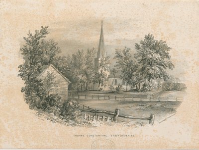 Thorpe Constantine Church by School English