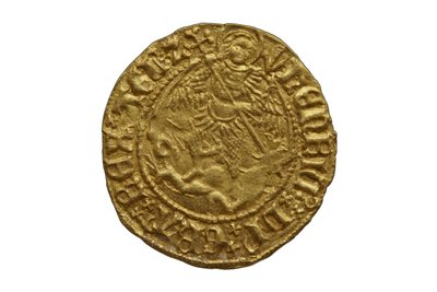 Tudor coin from the Asthall Hoard by School English