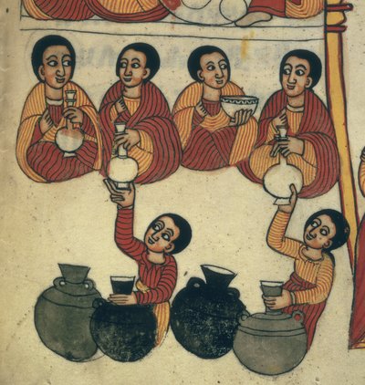 Drinking Scene, from the 