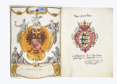 Pages from the Album Amicorum of Philipp Hainhofer by School European