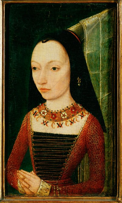Margaret of York, wife of Charles the Bold by School Flemish