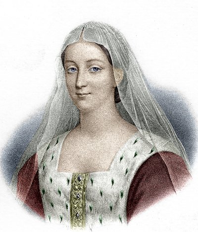 Agnes Sorel, Mistress of French King Charles VII by School French