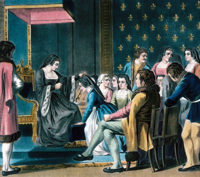 Anne de Bretagne Giving the 
