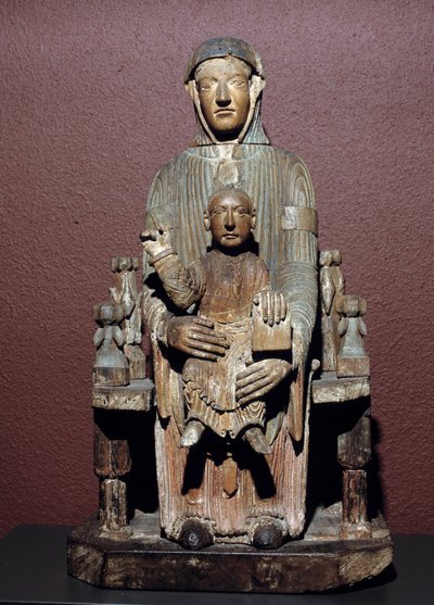 Virgin in Majesty by School French