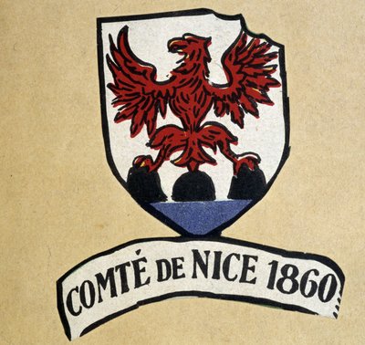 Coat of arms of the County of Nice by School French
