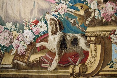 (detail) from one of the Gobelin tapestries in the Regent