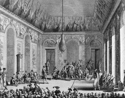 French Revolution: Hearing of the Executive Board, Political Regime Charged with Executive Power, 30 Brumaire An IV (21 November 1795) by School French