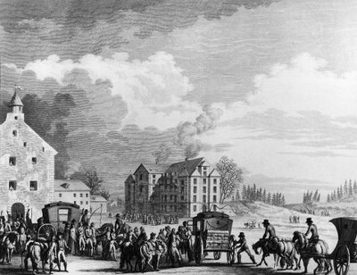 Exchange of Prisoners in Austria on 11 December 1795 by School French