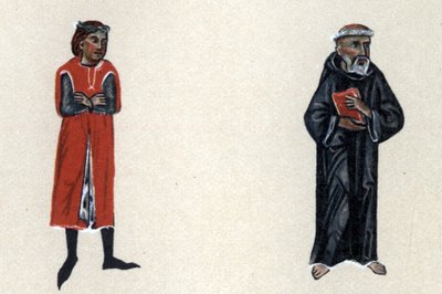 Marcabru, A Troubadour of the Middle Ages, illustration from 