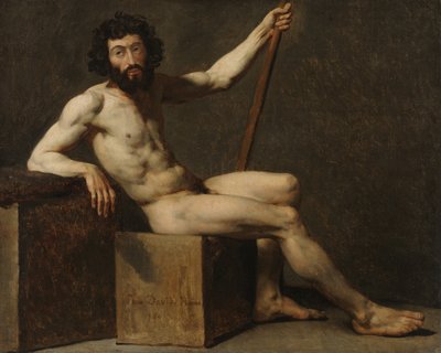Nude Study by School French