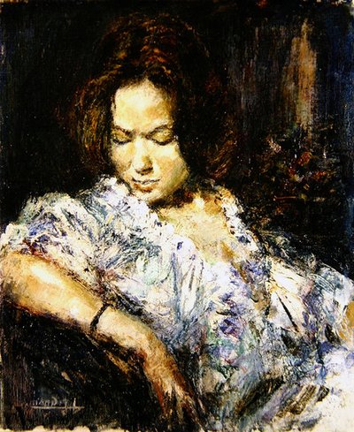 Portrait of a Lady by School French