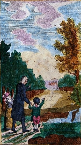 Children with their Teacher, from 