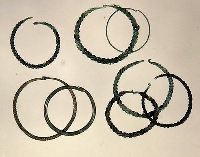 Jewellery Found in Nordhessen, Hallstatt Period by School German