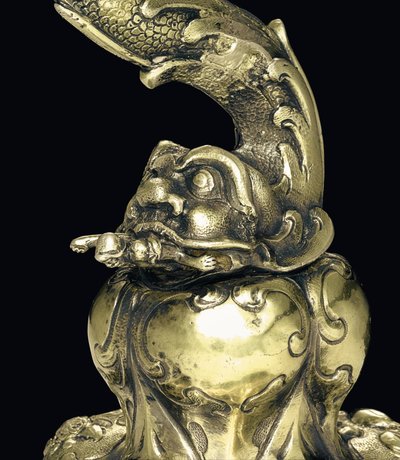 Mounted Nautilus Cup (detail) by School Hungarian