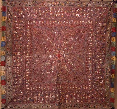 Indian shawl by School Indian
