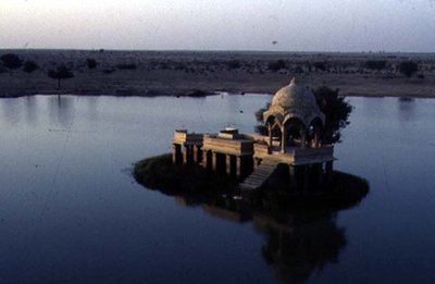 Jag Mandir on Lake Pichola by School Indian