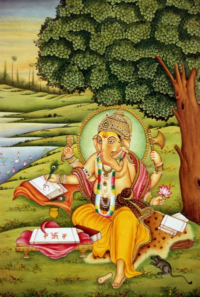 Lord Ganesh Ganpati by School Indian
