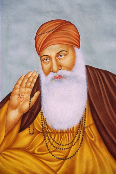 Lord Guru Nanak by School Indian