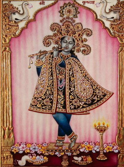 Lord Krishna by School Indian