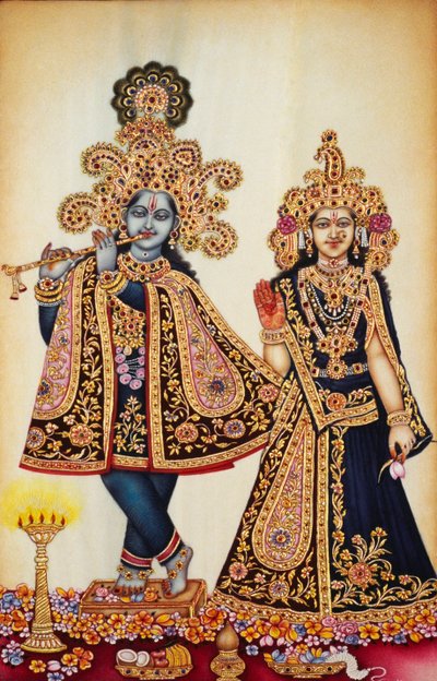 Radha Krishna by School Indian