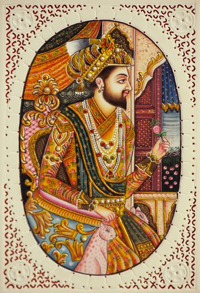 Mughal Emperor Shah Jahan by School Indian