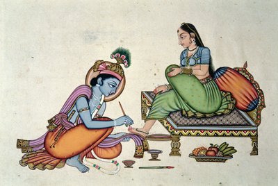 Radha and Krishna by School Indian