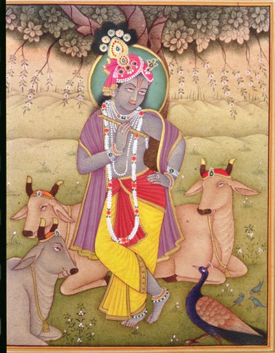 Shri Krishna by School Indian