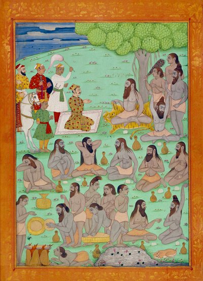 Sovereign and Guru Court of the Shah Alem by School Indian