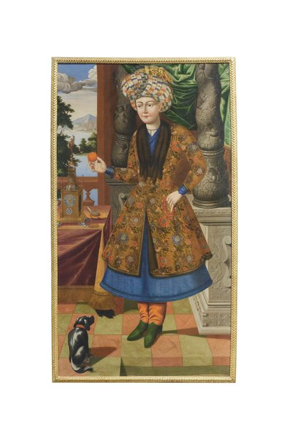 A Man in Persian Costume, Unknown Artist, Safavid Period by School Iranian