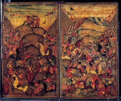 Battle Scene by School Iranian